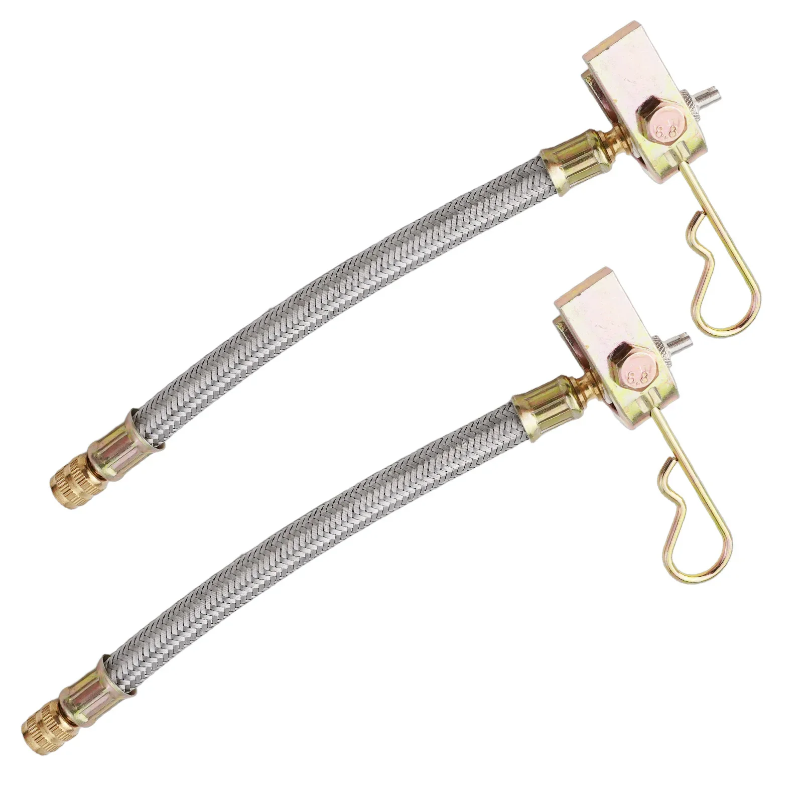 

Heavy Duty 12 inch Valve Stem Extenders Ideal for Trucks, Campers, Trailers, and Other Heavy Vehicles 2pcs 12 Valve Extension