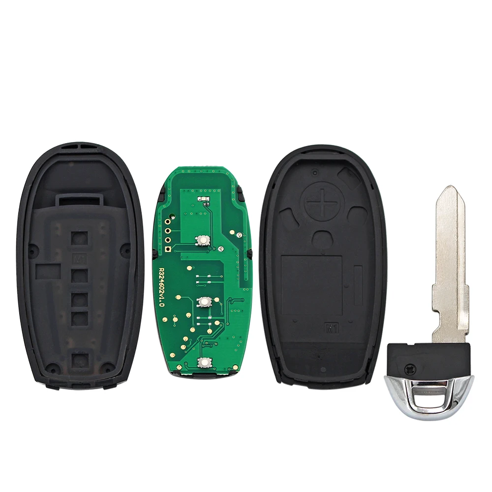 Ecusells 2/3 Button Smart Remote Key 433Mhz PCF7952A /ID46 Chip for Suzuki Swift Kizashi FCC ID: TS008 37172-57L10