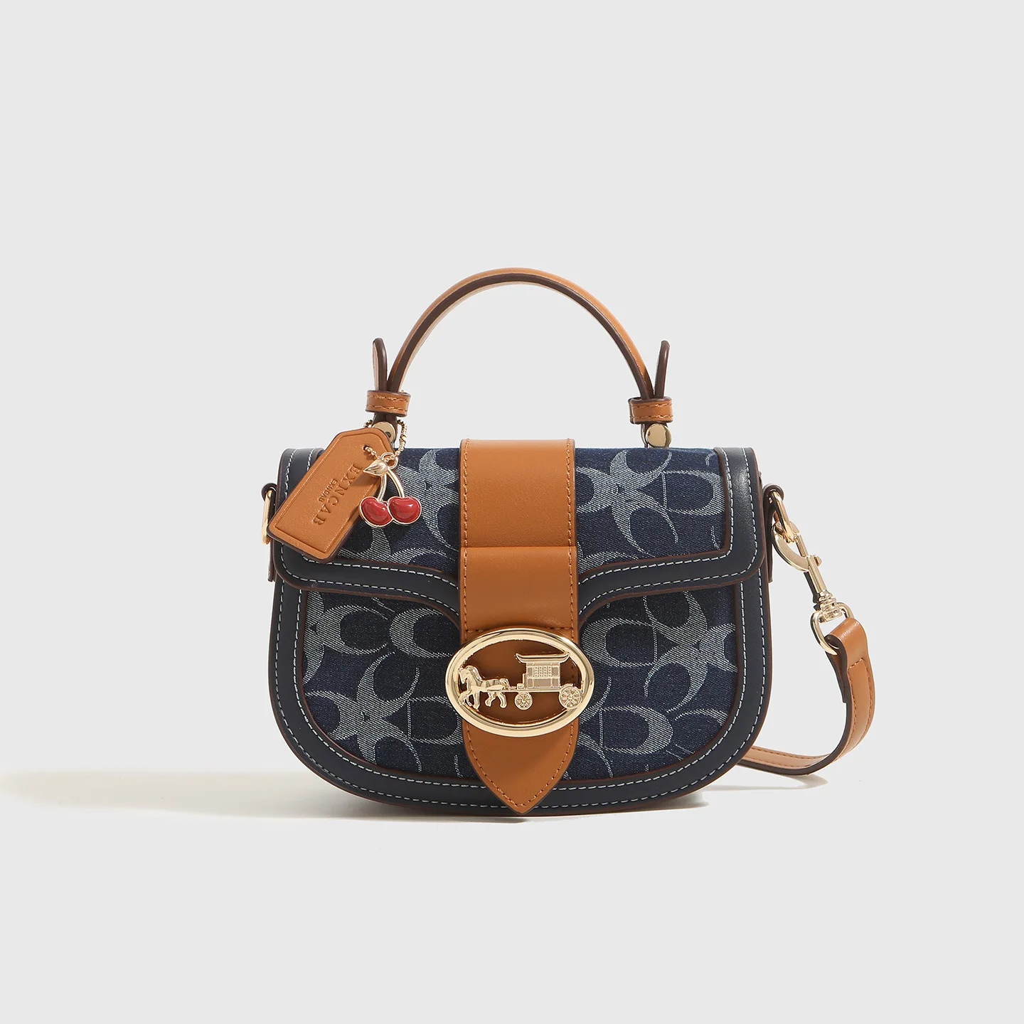 

Хит продаж: Женская сумка 2026 года, новый стиль, модная универсальная сумка с верхней ручкой, роскошная повседневная сумка через плечо с монограммой