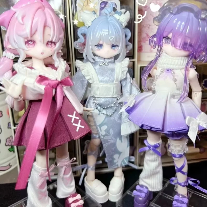 Genuino Come4free Minty 1/8 Bjd Mi Tian Ocean Gemstone Series figura de acción articulada modelo juguete coleccionable caja ciega regalo