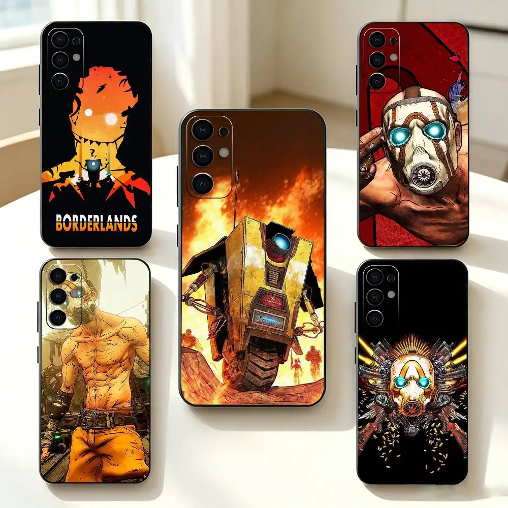 Game For Borderlands-s Phone Case For Samsung S25,S24,S21,S22,S23,S30,Ultra,S20,Plus,Fe,Lite,Note,10,Black Cover