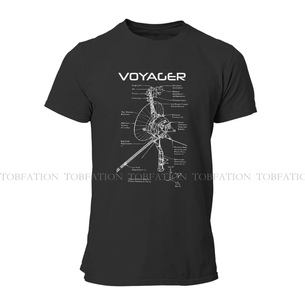 Voyager Program  TShirt For Male Russian USSR CCCP Camisetas Style T Shirt Comfortable Printed Loose image 5