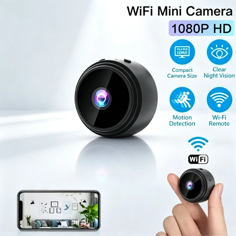 A9 Mini IP Camera Mobile 1080P HD Wifi Surveillance Cameras Sensor Camcorder Web Video Smart Home Safety Wireless Security Camer