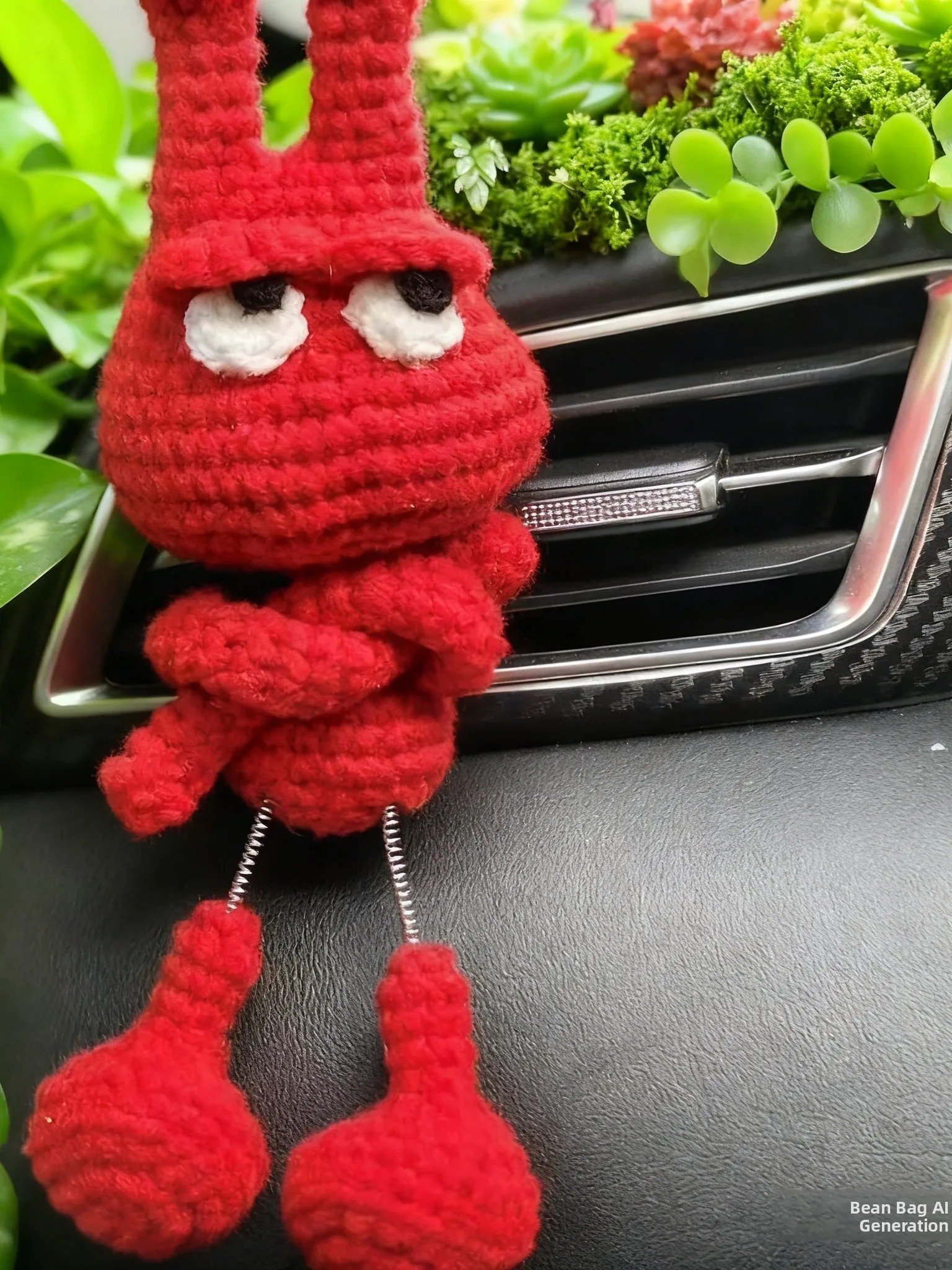 ornamento-de-coelho-para-pendurar-no-carro-feito-a-mao-em-croche-produto-acabado-kit-de-materiais-de-fio-decoracao-diy-de