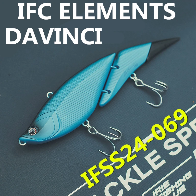 8138 19cm61.5g1PCS LURETV Japan Direct Mail Bait Element Da Vinci 190 # RAINBOW