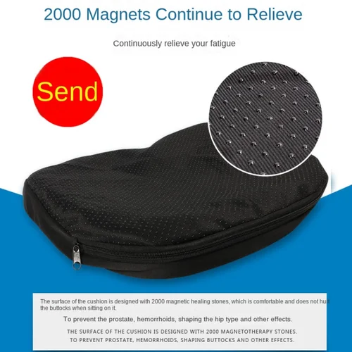 Imagen 2 del producto Cojín de Gel para asiento de coche, cojín de asiento fresco y transpirable con forma de panal 3D, cojín para asiento de silla de oficina en casa, tapicería para coche