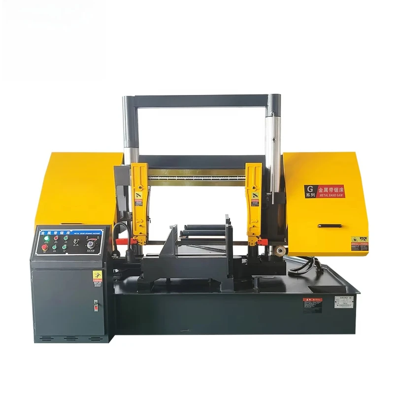 500Mm horizontal large band saw for construction angle cutting metal band saw