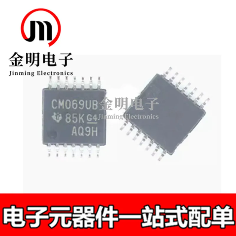 

5 шт. новые инверторы CM069UB CD4069UBPWR CD4069UBPW CD4069 IC 6 Access 14-TSSOP Logic IC