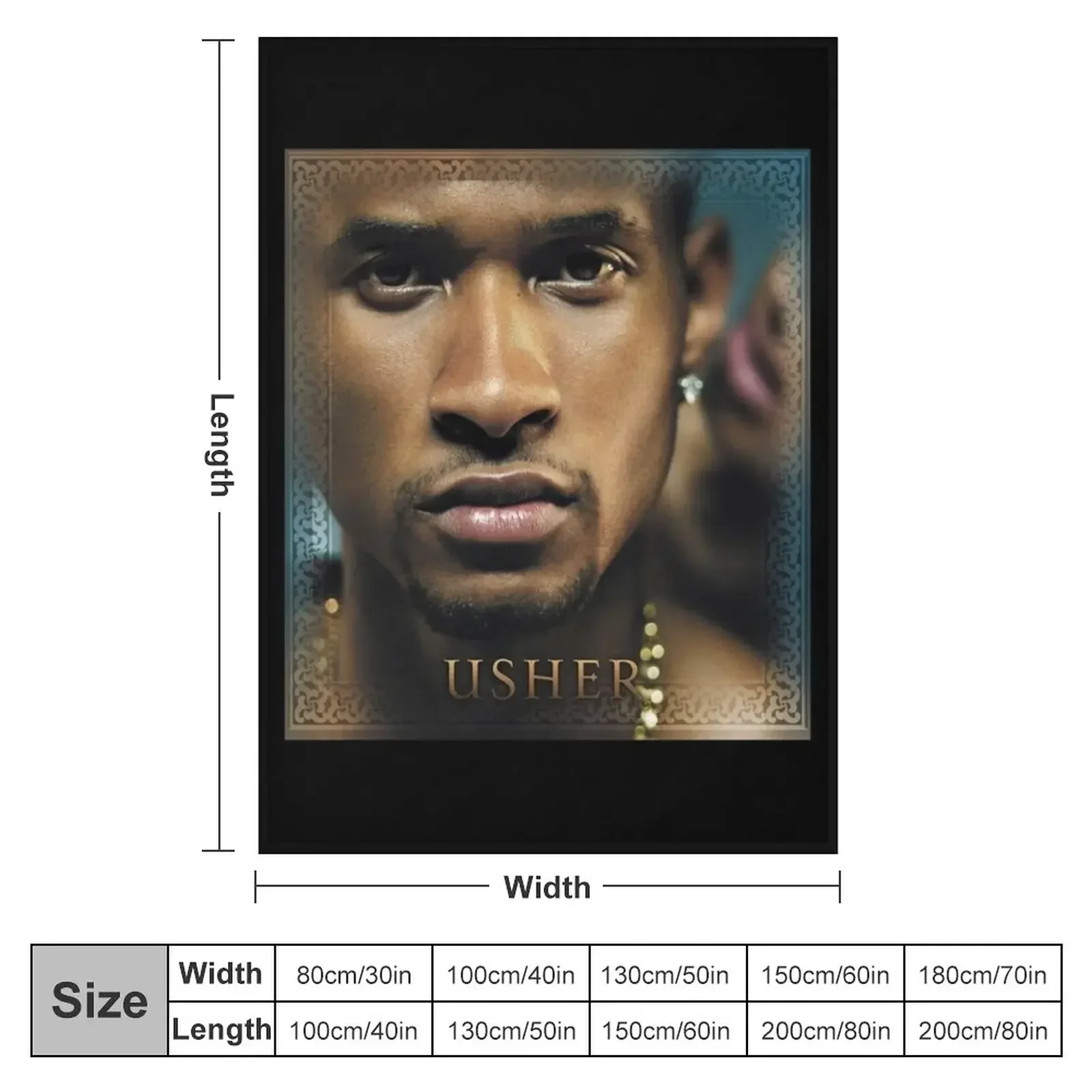 Usher Confessions Throw Blanket Travel Comforter Blankets