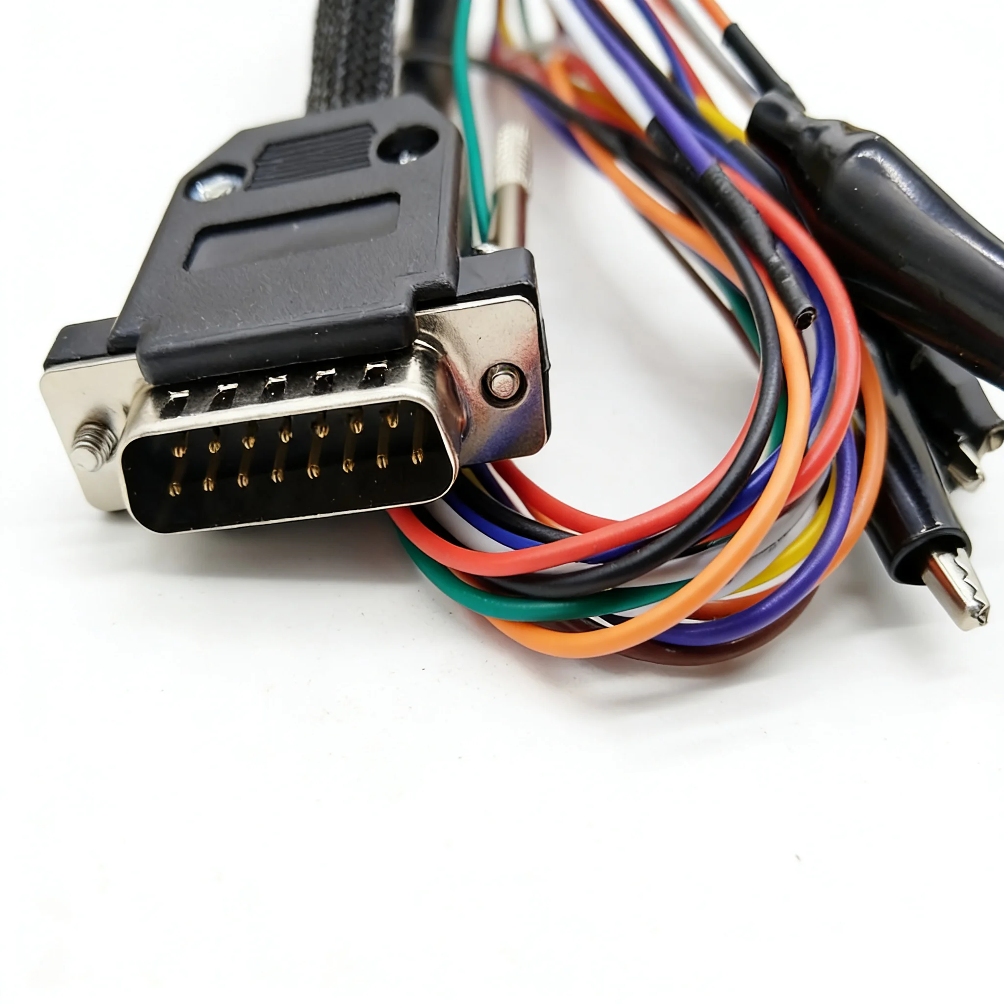 for KTAG KT-M KE-SS OBD2 Diagnostic Cable Principal Line 14P 600KT02 DB15 MED17-EDC17 TRICORE Adapter F32GN037C ECU Connector