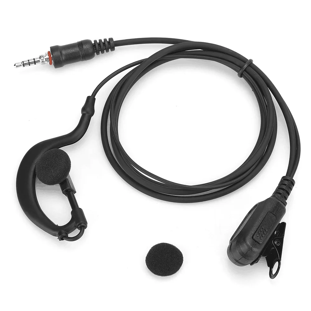 Walkie talkie headset ip54 wasserdichter ohrhörer für icom IC-M33 m25 m34 hink radio