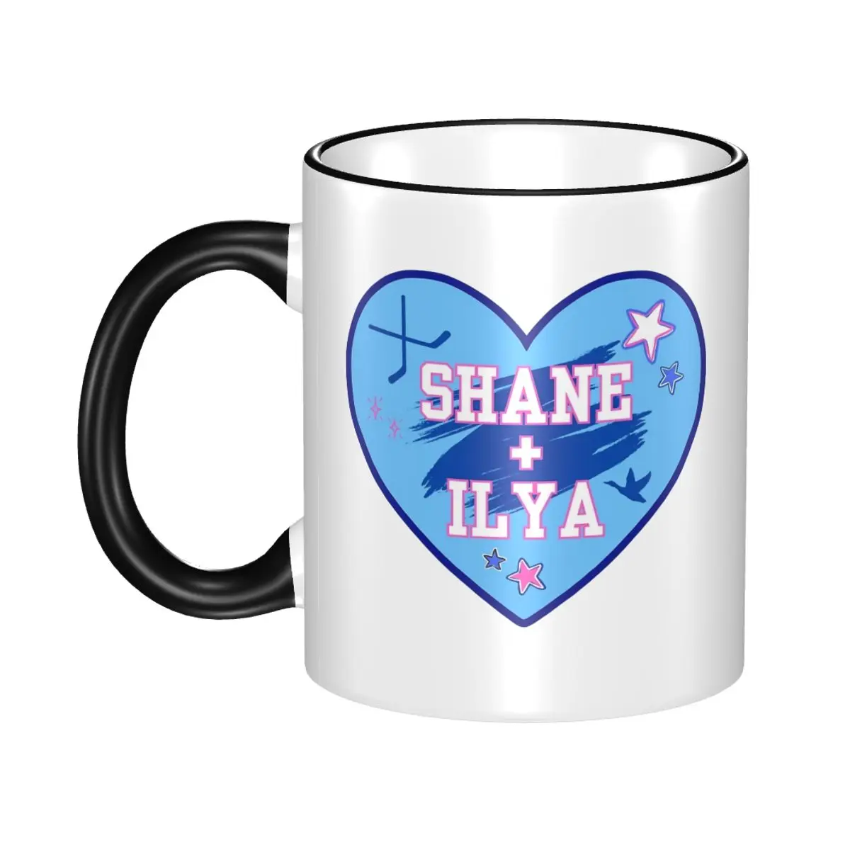 

Kawaii Shane & Ilya Hockey Players Heated Rivalry Coffee Cup Office Mugs
