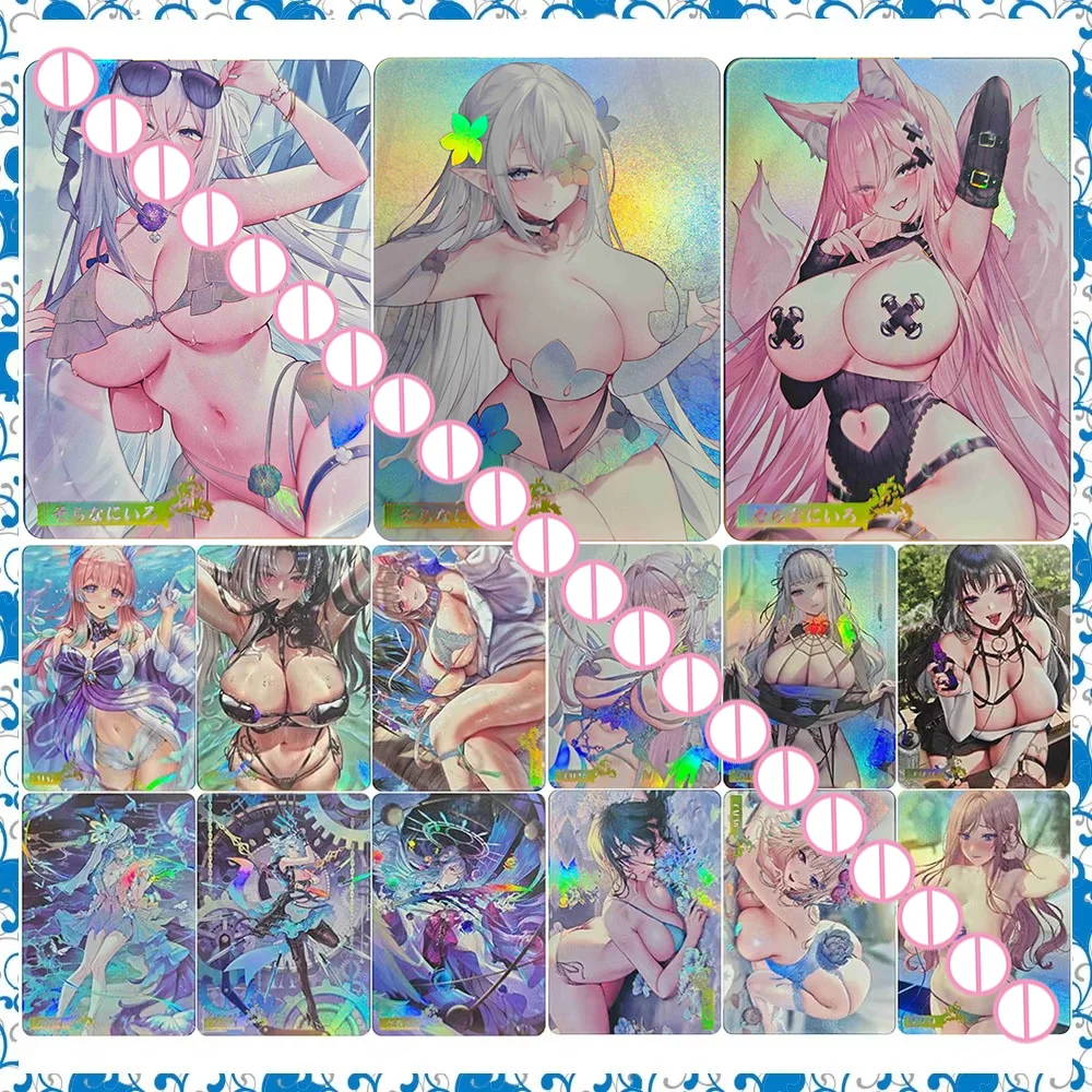 

Аниме История Богини DIY ACG IJN Taiho Ukinami Yuzuha Nami Yamato Премиум Блестящая Коллекционная Открытка Рождественский Подарок На День Рождения