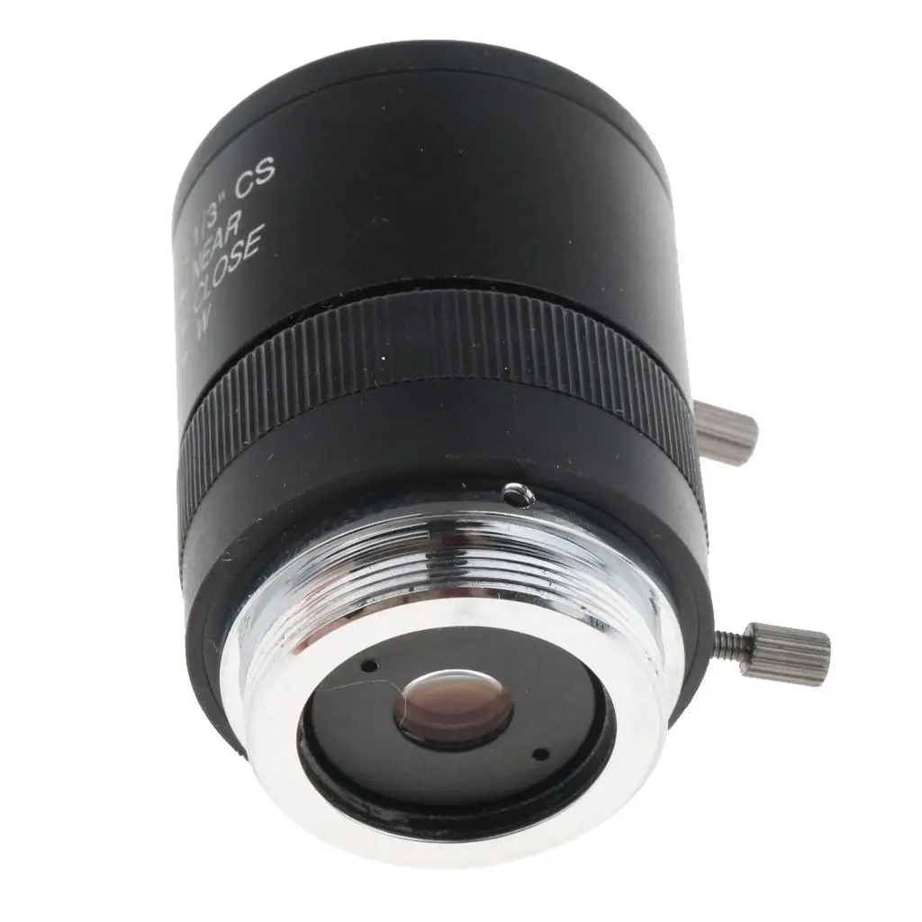 3.5MM-8mm 3MP F1.4 (ล้านพิกเซล) varifocal เลนส์กล้องถ่ายรูป CS mount คู่มือ