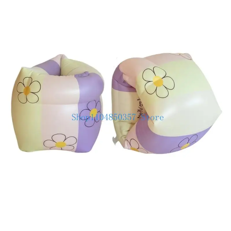 652F Thickened Kids Inflatable Arm Band Children Lovely Swimming Arm Floatation for Youth Swimmers Comfortable