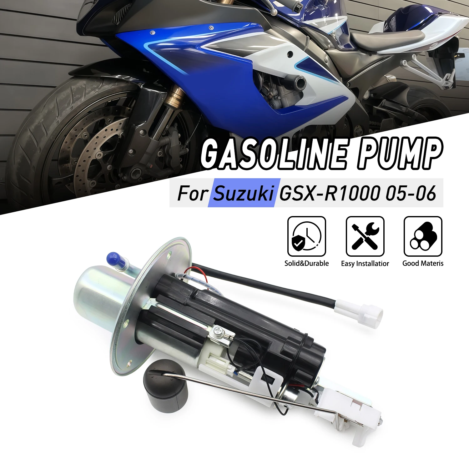 

15100-41G00 UC-T30SU21 Motorcycle Fuel Pump Assembly For Suzuki GSXR1000 GSX-R1000 2005 2006