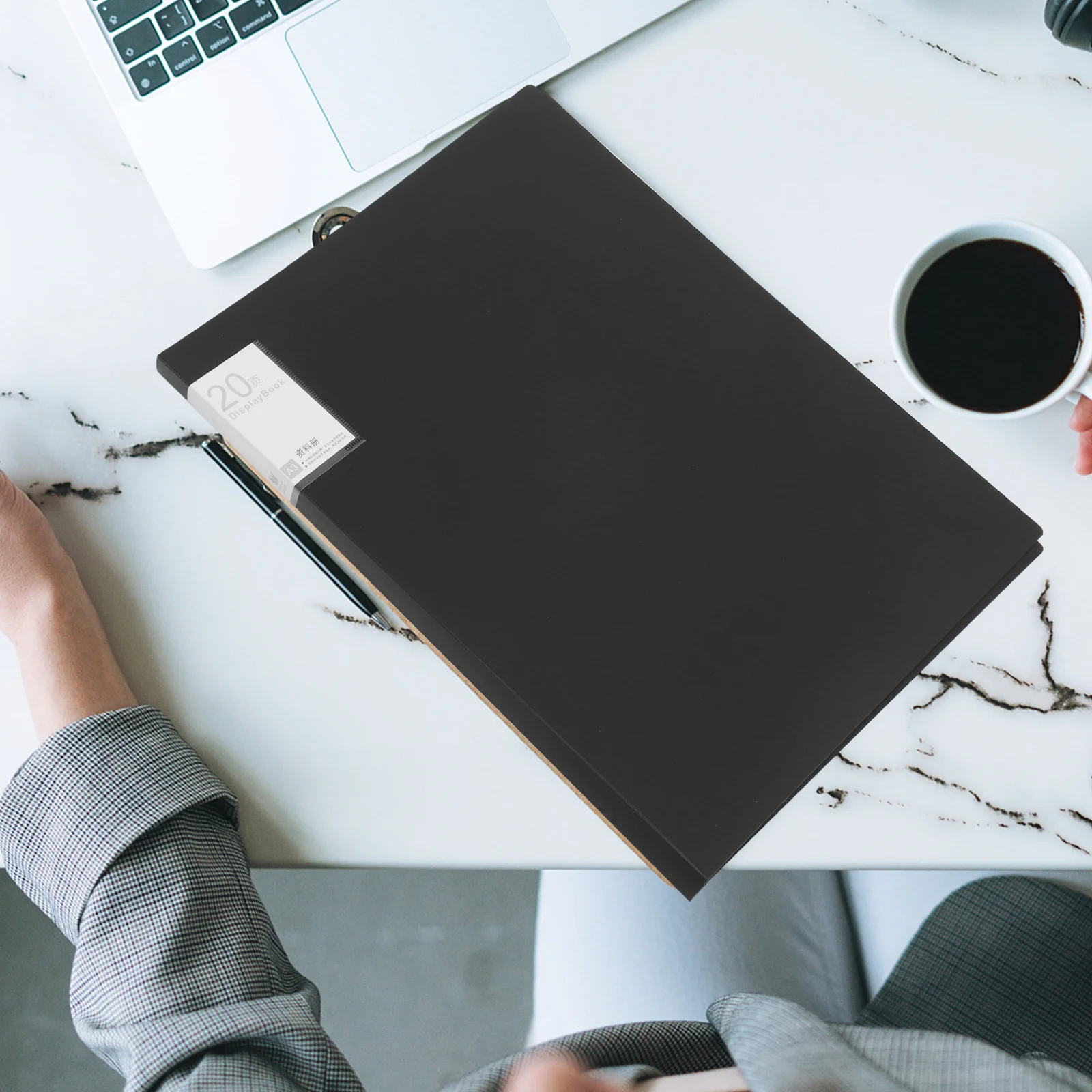 

Office Display Folder Plastic File Organizer Document Storage Presentation Binder Multi-Purpose File Container