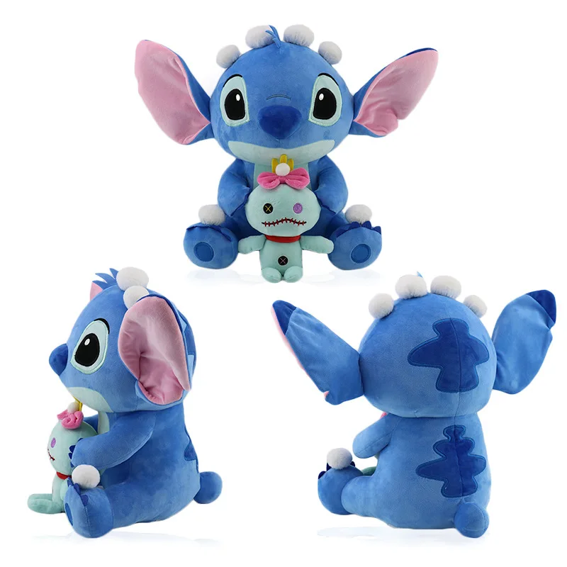 23/30/42/50cm Stitch Summer Serie Plush Toy Stitch Hug Scrump Doll Pillow Bedroom Bed Sofa Decoration Children Boy Girl Gift