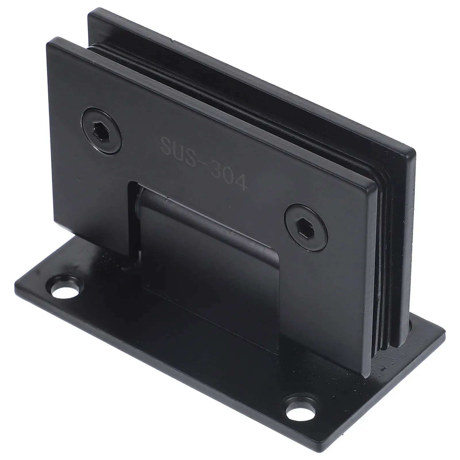 

1 шт. Зажим для стеклянных дверей из нержавеющей стали с силиконовым покрытием, устойчивый к ржавчине, прочный, для ванной комнаты, душевой, фурнитура, петля