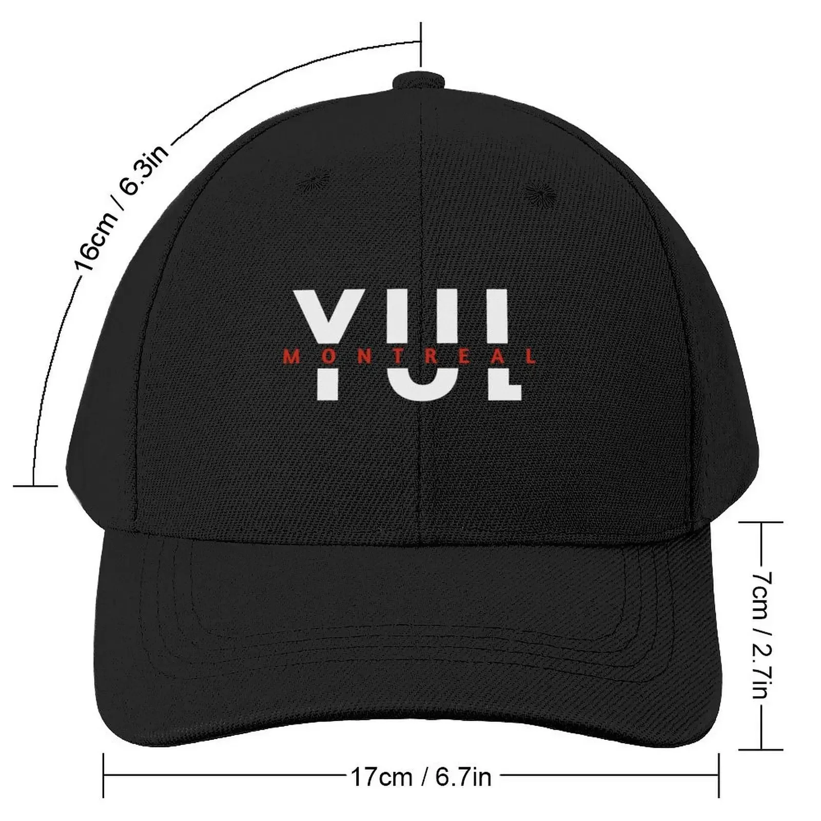 Yul Montréal, Canada lover GiftCap Baseball Cap fashionable hard hat funny hat Women's Men's