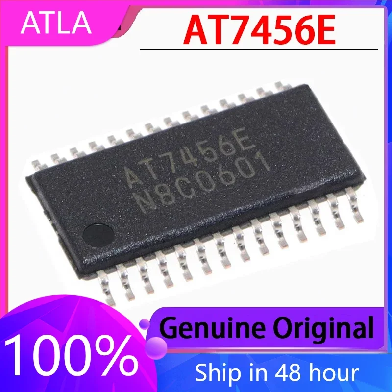 1PCS Original Chip AT7456 AT7456E TSSOP-28 OSD Character Overlay 