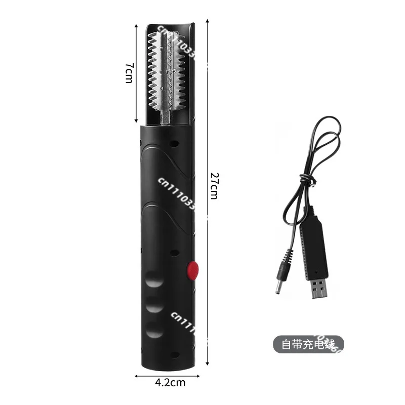 Household electric fish scale artifact, handheld charging automatic stainless steel head fish scale remover tool