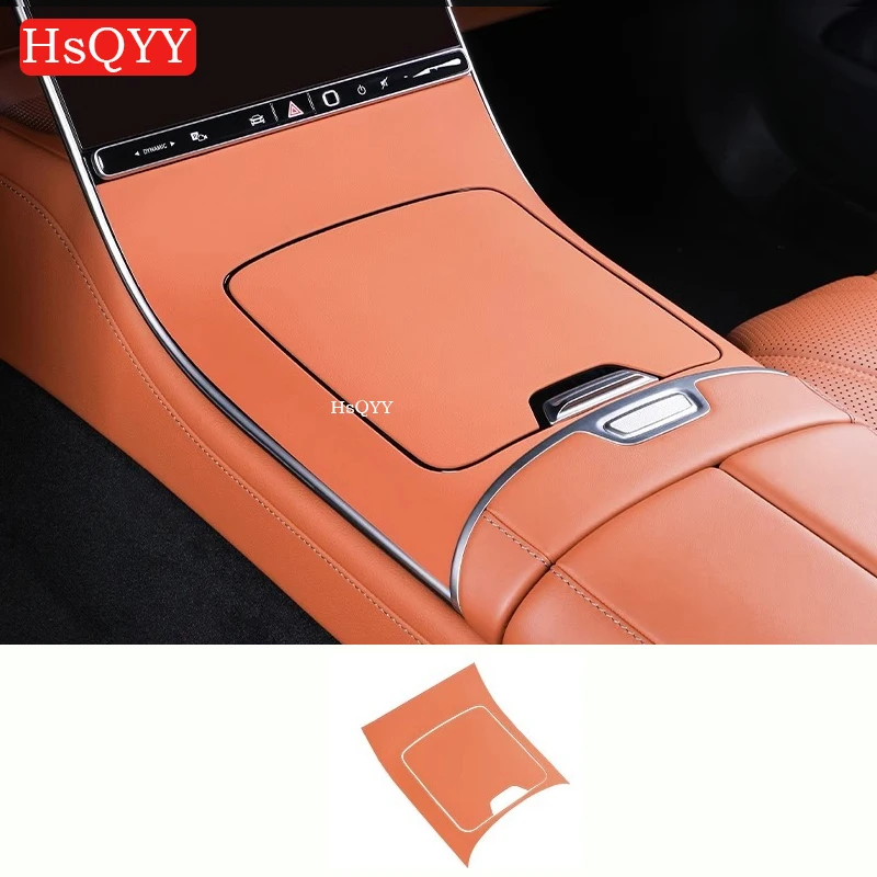 

For Mercedes Benz S Class W223 S400 S450 S500 Center Console Silicone Panel Cover Trim Frame Interior Modification Accessories