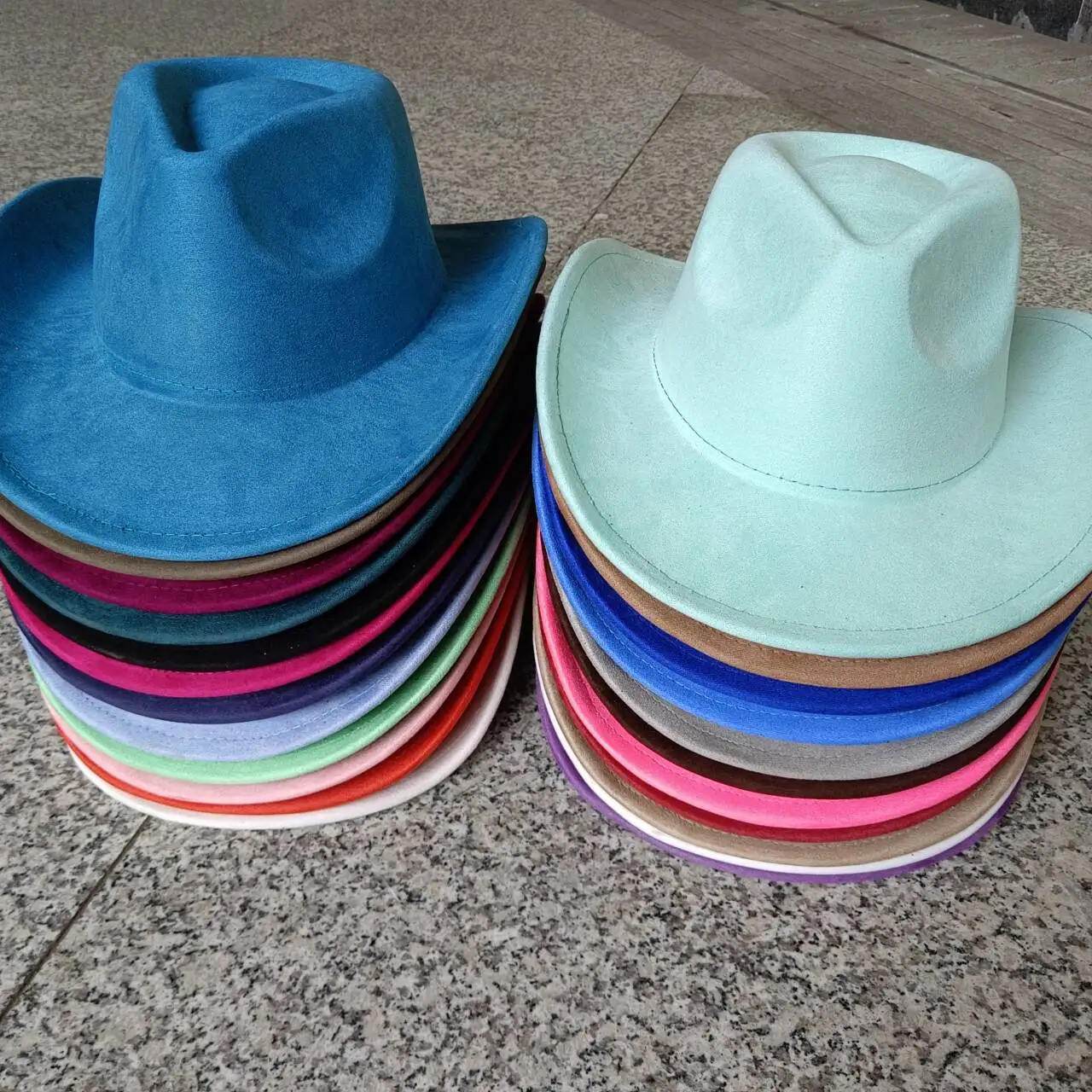 Suede cowboy hat 2024 new diamond strip accessories autumn and winter Panama western cowboy hat  ковбойская шляпа