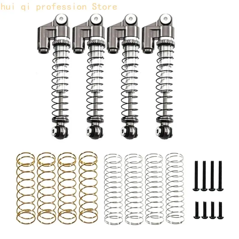 Hochleistungs-Metallfederungsdämpfer 4er-Set für Fahrzeuge Maßstab 1:24 H8WE – Detail 3