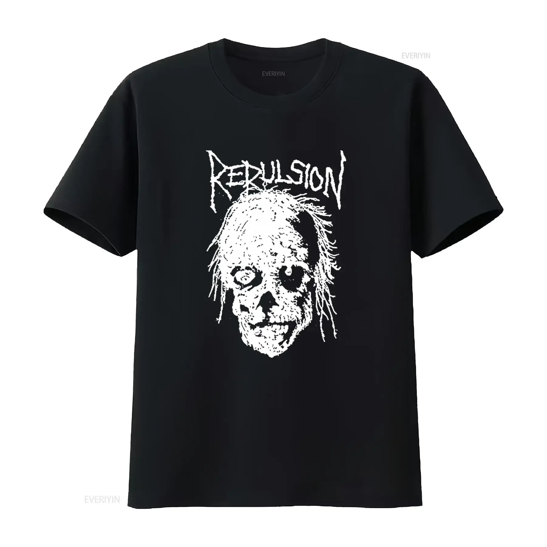 Repulsion T Shirt Carcass Bolt Thrower Terrorizer Morbid Angel Impetigo Death Band Inspired Design vintage Washed graphic