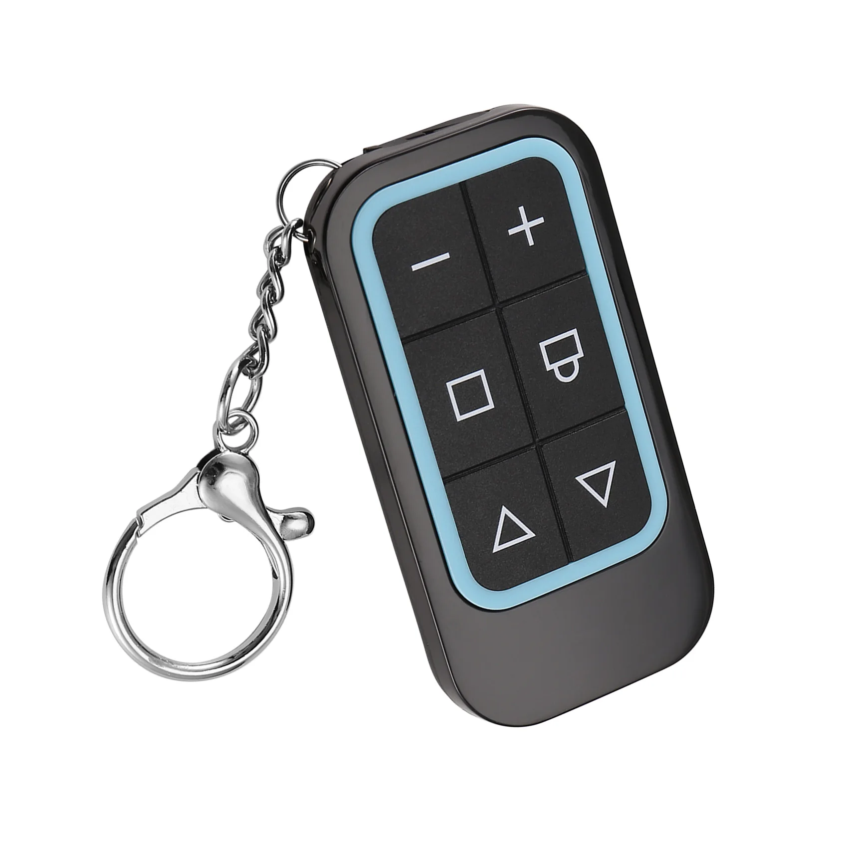 Wireless Remote Control 8-Channel Multi-Frequency Garage Door Rechargeable Full-Frequency Copy Remote Control Blue