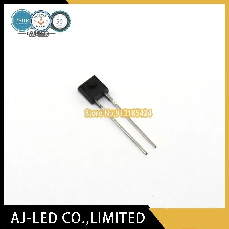 50pcs/lot PT928-6B side square infrared photosensitive receiver tube phototransistor wavelength 860/940nm billion light new