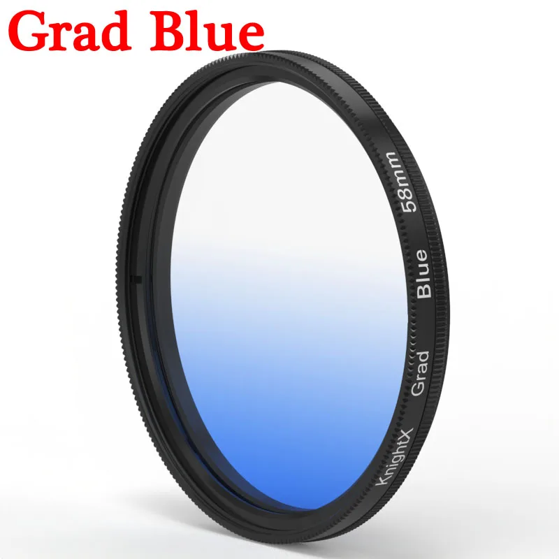 KnightX 49MM 52MM 55MM 58MM 62MM 67MM 72 77MM nd filter for Canon eos 7d 60d camera Nikon d3300 d5100 Sony set photo Lens color