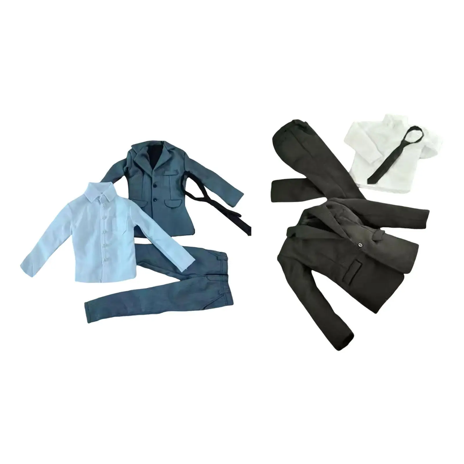 Масштаб 1/6, мужская фигурка, кукла, одежда, пальто, брюки, рубашка, куклы, наряд, экшн-фигурка