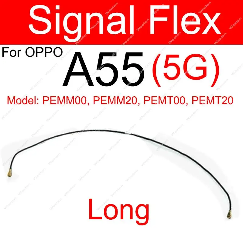 Signal Antenna Flex Cable For OPPO A52 A54 A55 A91 A93 A94 A95 A96 4G 5G Wifi Antenna Signal Flex Cable Ribbon Parts