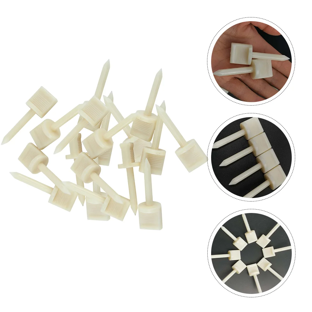 

20 Pcs Archery Professional Nylon Face Fixing Tools Lightweight Portable Paper Fixator Essential for Outdoor