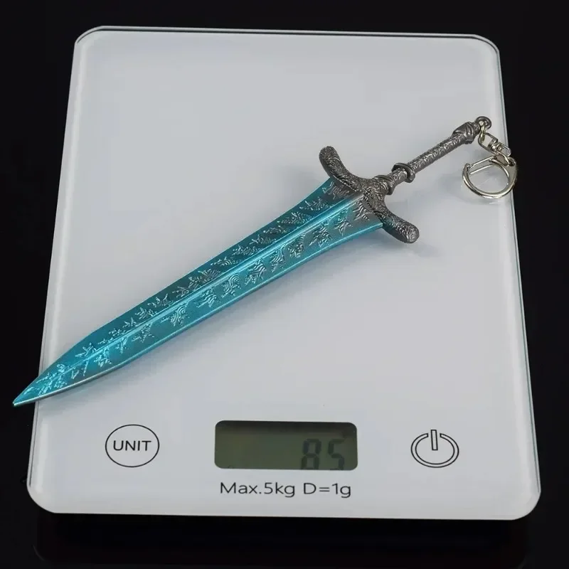 21cm Dark Moon Greatsword Japanese Anime Game Peripheral Swords Weapon Model Akcesoria Breloki Ozdoby Prezenty Zabawki dla chłopców