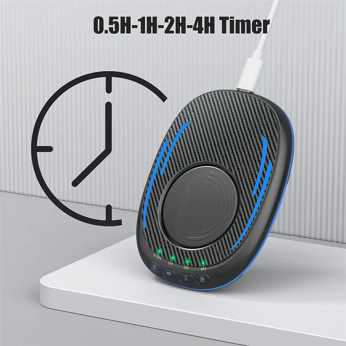 High-end Mouse Mover Undetectable with Timer, Silent Mouse Jiggler with ON/Off Switch, Mouse Wiggler to Keep Computer Alive-Blac