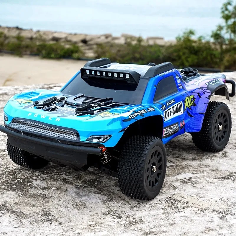 

JJRC Q130C remote control car 1/14 four-wheel drive off-road vehicle brushless high-speed drift four-wheel drive big foot car