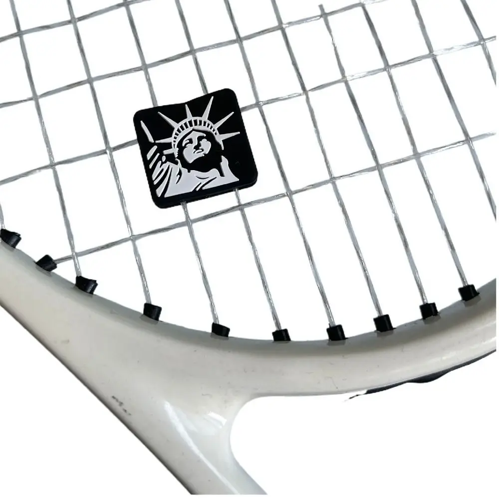 Amortiguador para raqueta de tenis, antivibración, absorción de golpes, tenis, amortiguador a prueba de golpes, personalidad de silicona