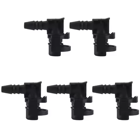 5Pcs Throttle Valve Thermostat Body Heater Pipe Hose Connector 55574685 55354565 For Chevrolet Cruze Sonic Opel Astra
