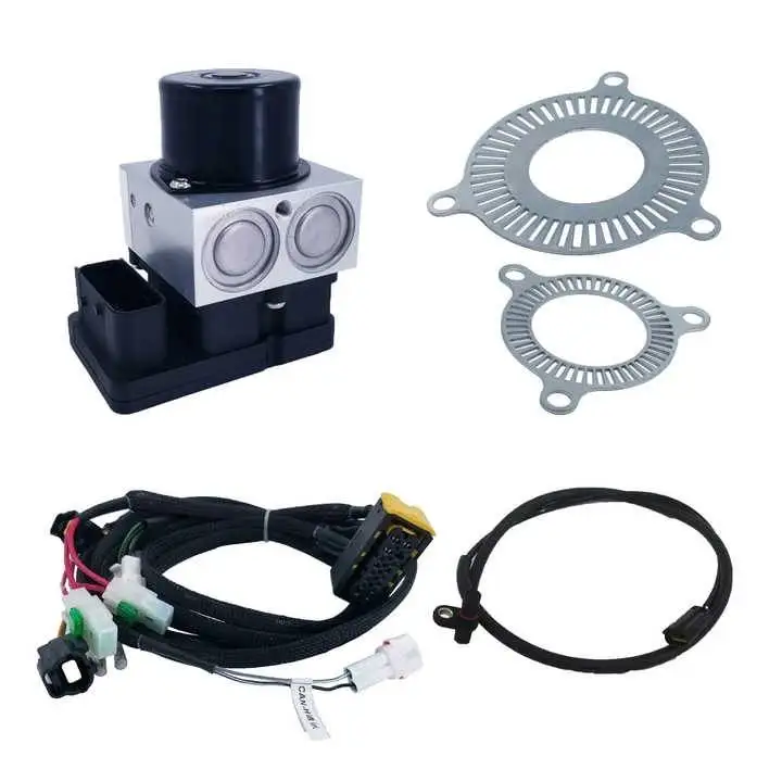 Two Wheeled Motorcycle Anti Lock Braking System Ip65 Motor Abs Brake Systems Auto Parts