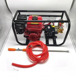 Four-stroke High Pressure Sprayer Agricultural Orchard Sprayer Triple Cylinder Plunger Pump Sprayer
