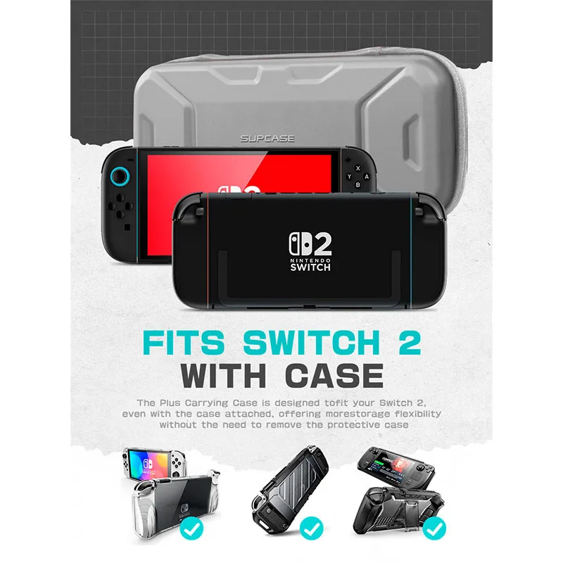 Carrying Case For Nintendo Switch 2 2025 Plus Vers... - 1