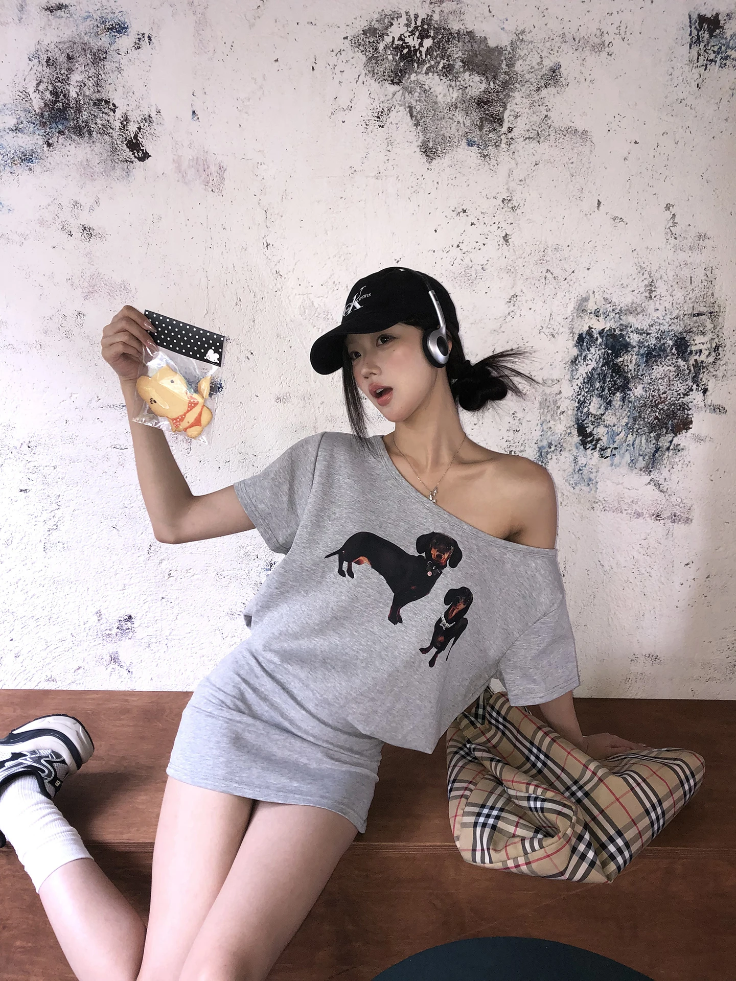 Ele Simple ey Summer Dr Damen-Baumwollmischung mit hoher Taille, H-Line Commute Sle ort Sve Casual Faion Dr