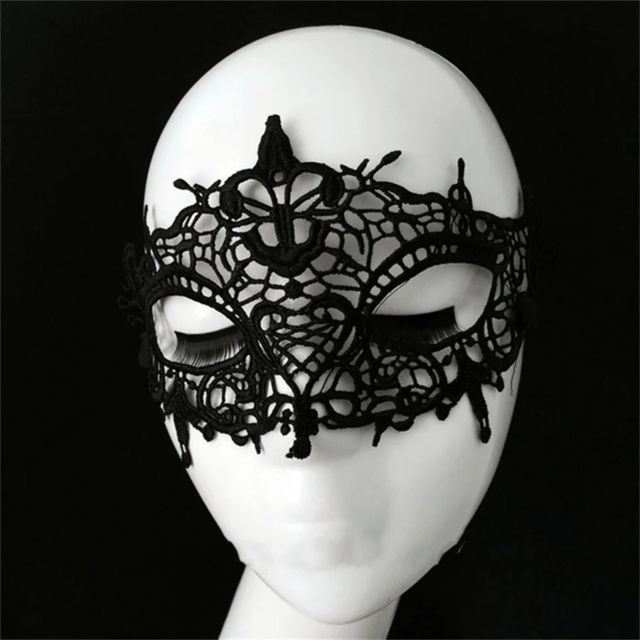 Erotic Accessories Blindfold Sexy Eye Mask Fetish Flirting Tools Lace Sex Toys for Women Couple Masquerade Adult Game Sex Shop