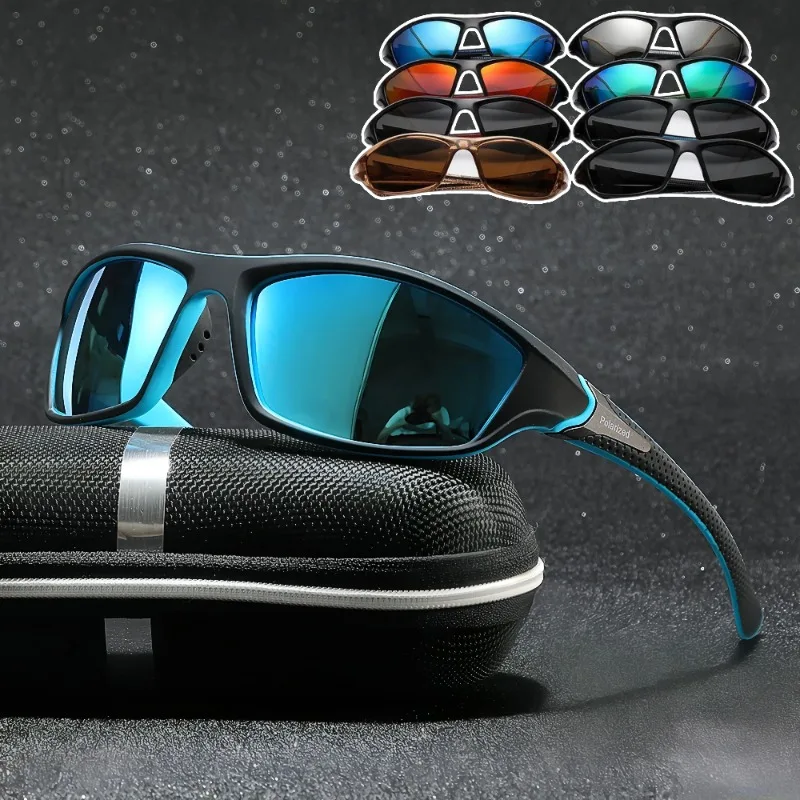 

Unisex UV400 Polarised Driving Sun Glasses for Men Polarized Stylish Sunglasses Man Goggle Eyewears Travel Drive Cycling Glasses