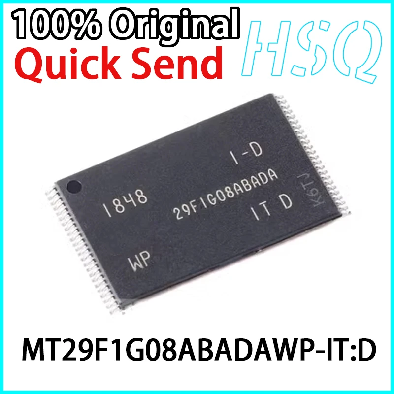 1PCS New MT29F1G08ABADAWP-IT:D 29F1G08ABADA SMT TSOP48 NAND Flash Memory IC Original in Stock