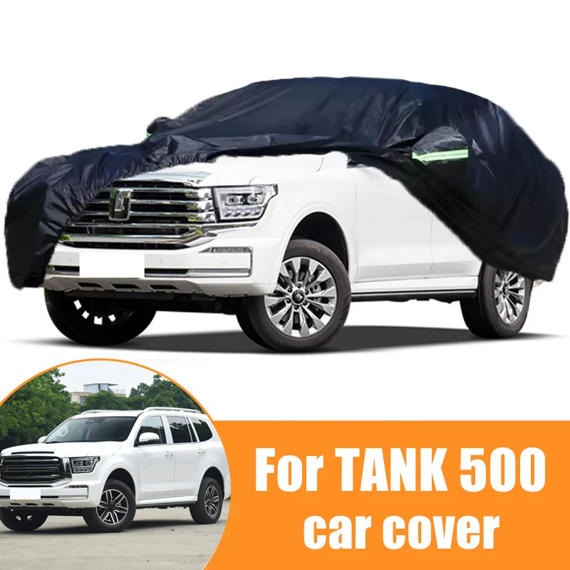 

For TANK 500 All-Weather Car Covers 6-in-1 Waterproof Dustproof UV Proof Snowproof Scratch Resistant Protection