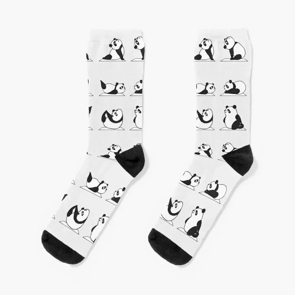 Panda Yoga Socks happy Soccer floor crazy Socks For Women Men's